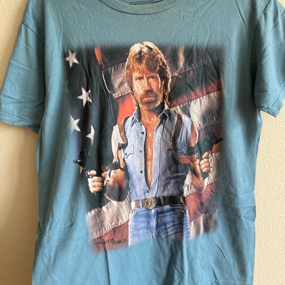 Delta Force Chuck Norris T-shirt - Picture 2 of 4